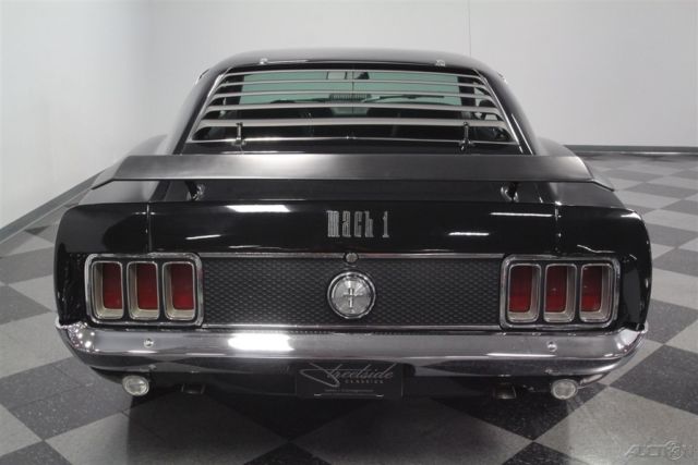 1970 Black Ford Mustang
