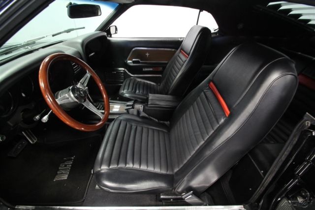 1970 Black Ford Mustang