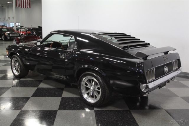 1970 Black Ford Mustang