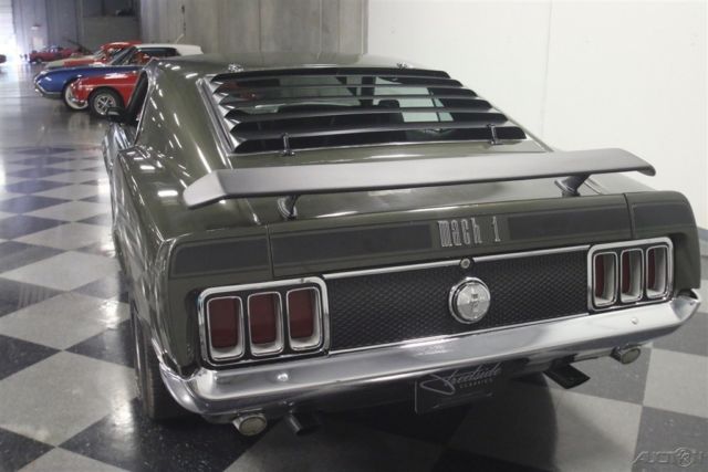 1970 Green Ford Mustang