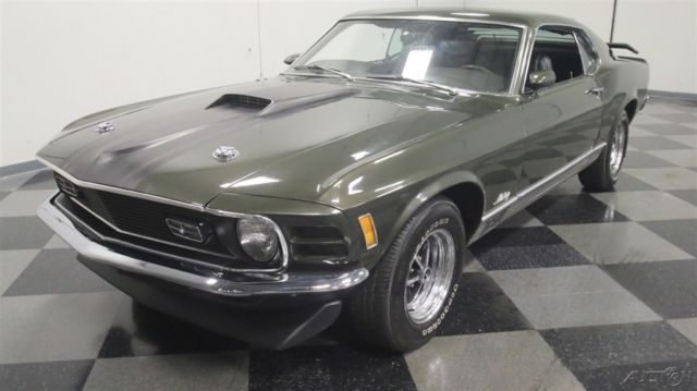 1970 Green Ford Mustang