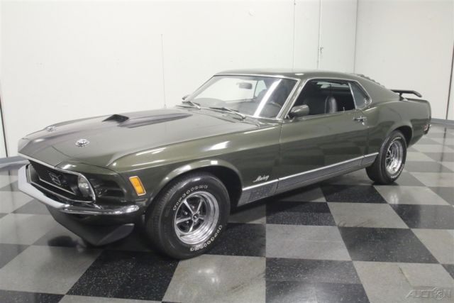 1970 Green Ford Mustang