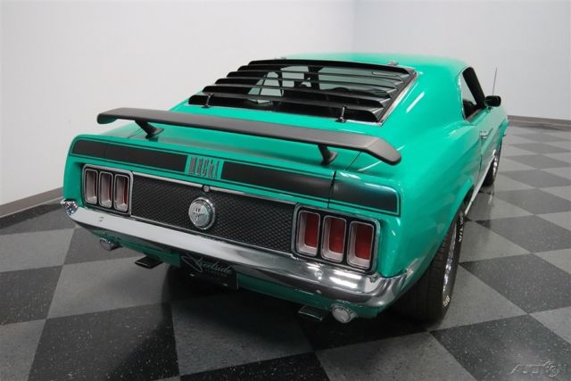 1970 Green Ford Mustang