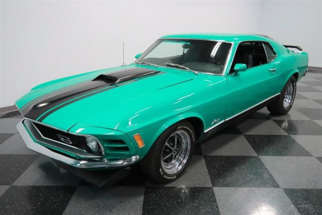 1970 Green Ford Mustang