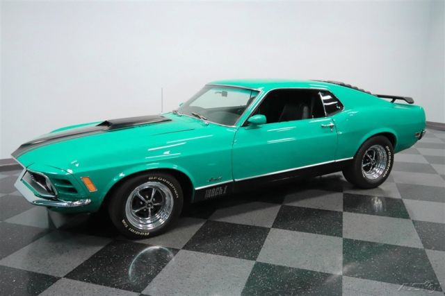 1970 Green Ford Mustang
