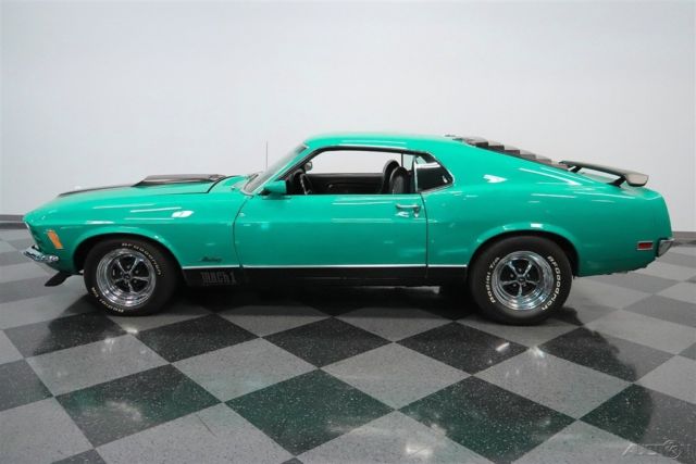 1970 Green Ford Mustang