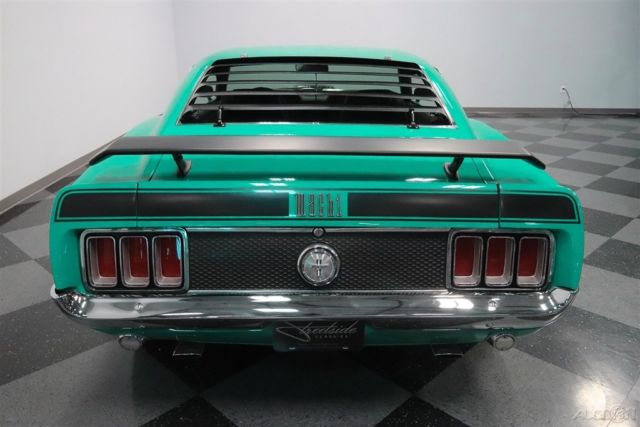 1970 Green Ford Mustang