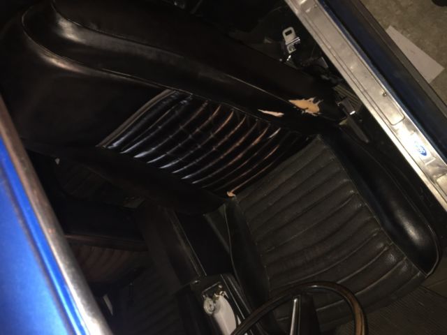 1970 Blue Ford Mustang Coupe