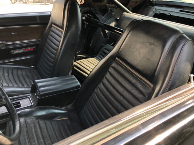 1970 Black Ford Mustang Fastback