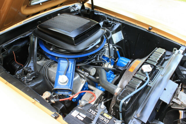 1970 Gold Ford Mustang Fastback