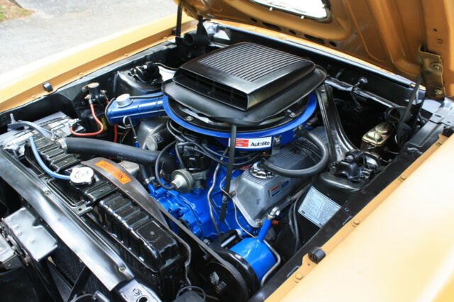 1970 Gold Ford Mustang Fastback