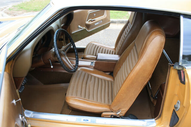 1970 Gold Ford Mustang Fastback
