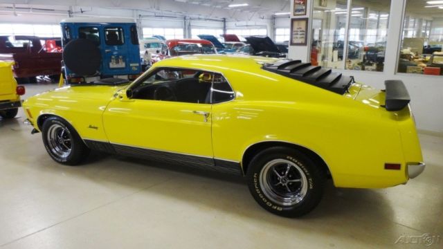 1970 Orange Ford Mustang
