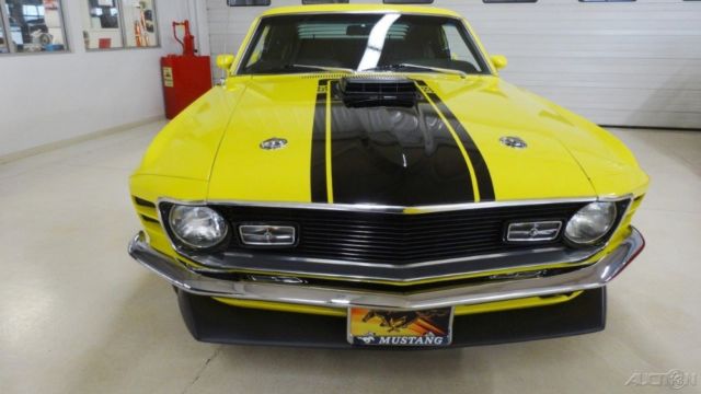1970 Orange Ford Mustang