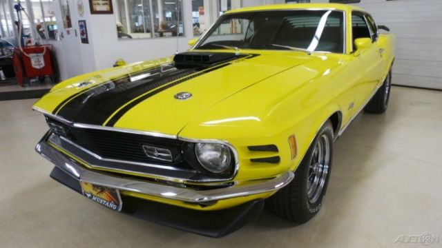 1970 Orange Ford Mustang