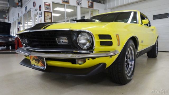1970 Orange Ford Mustang