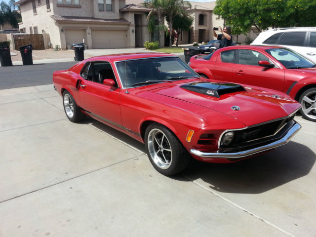 1970 Red Ford Mustang Fastback
