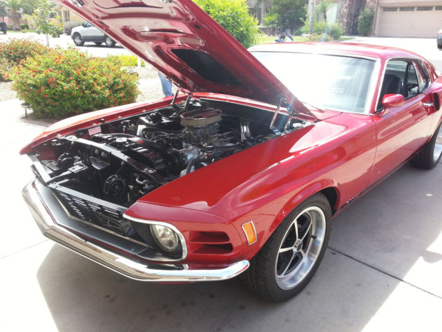 1970 Red Ford Mustang Fastback
