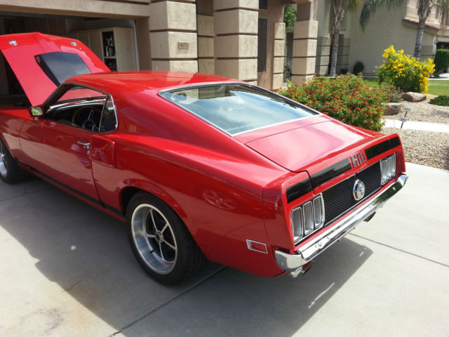 1970 Red Ford Mustang Fastback