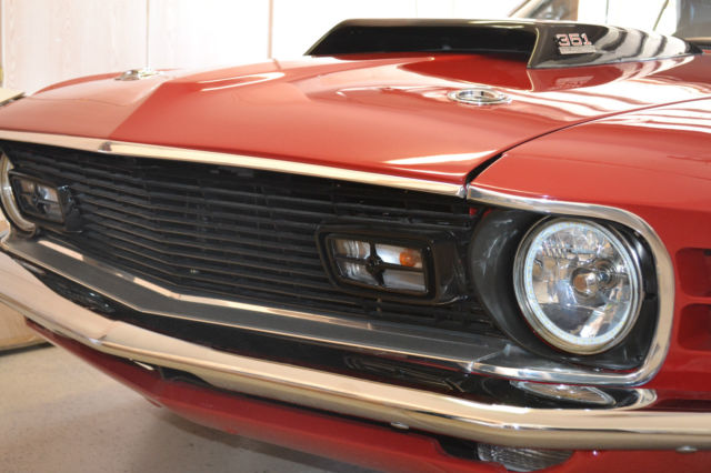 1970 Red Ford Mustang Fastback