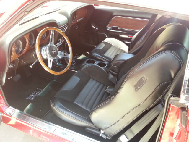 1970 Red Ford Mustang Fastback