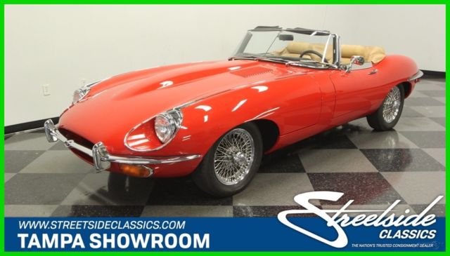 1970 Red Jaguar XK