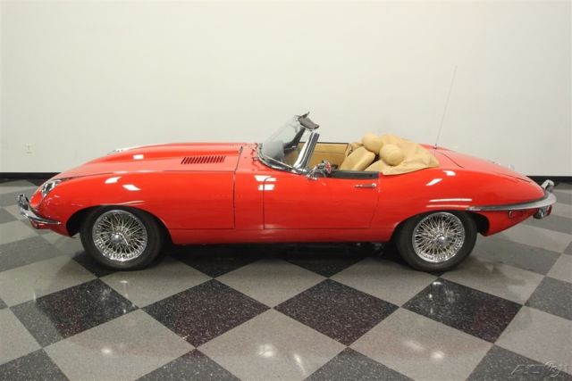 1970 Red Jaguar XK