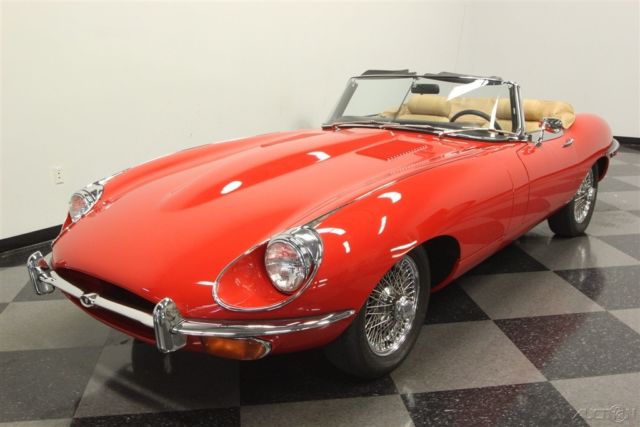 1970 Red Jaguar XK