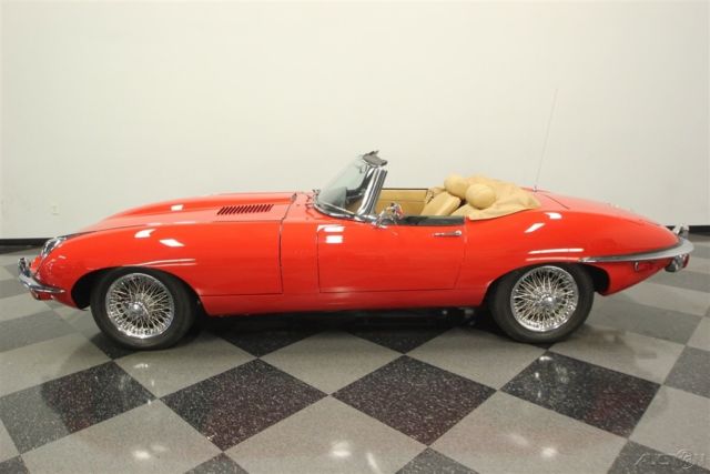 1970 Red Jaguar XK