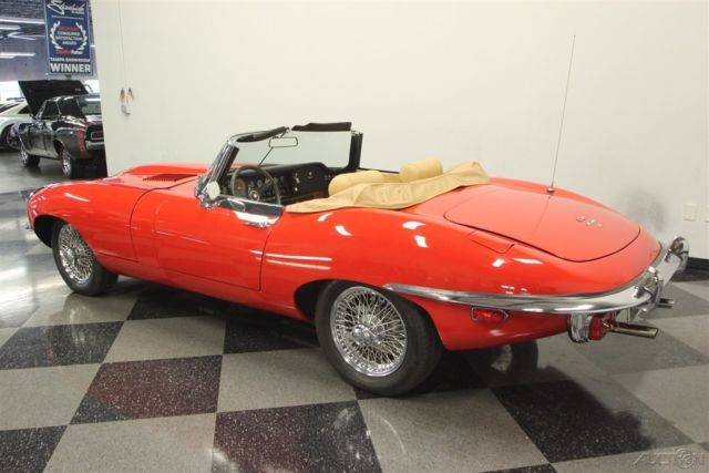 1970 Red Jaguar XK