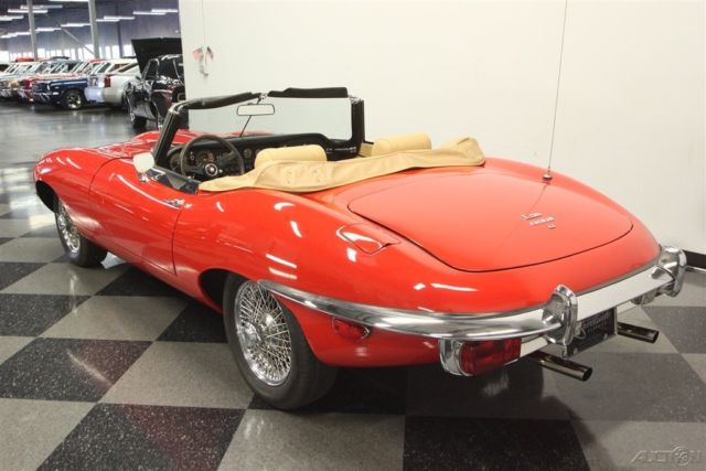 1970 Red Jaguar XK