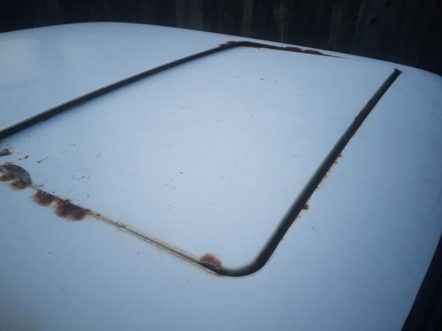 1970 White Mercedes-Benz 200-Series Sedan