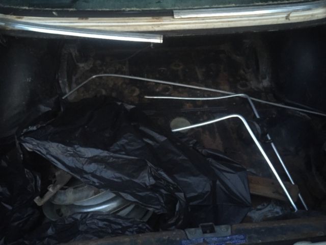 1970 White Mercedes-Benz 200-Series Sedan