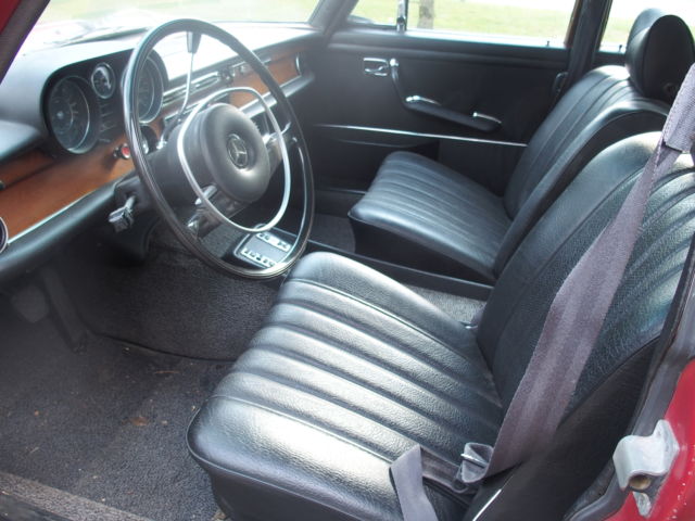 1970 Red Mercedes-Benz 200-Series