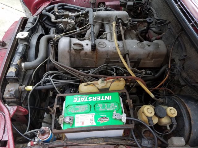 1970 Red Mercedes-Benz 200-Series