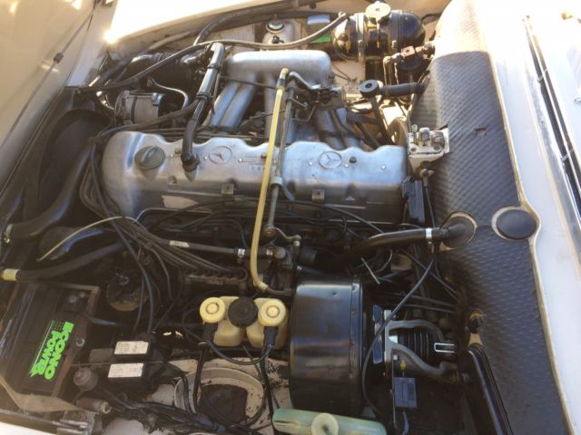 1970 Beige Mercedes-Benz SL-Class Convertible