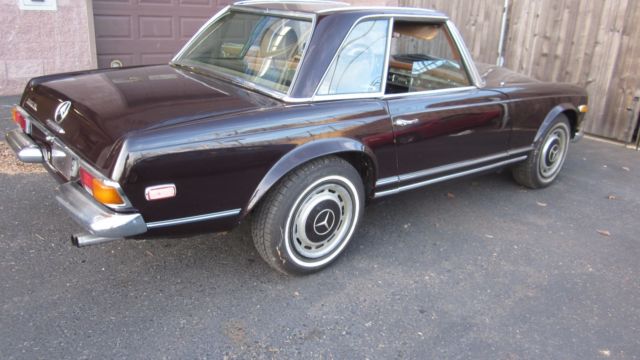 1970 Brown Mercedes-Benz SL-Class Convertible