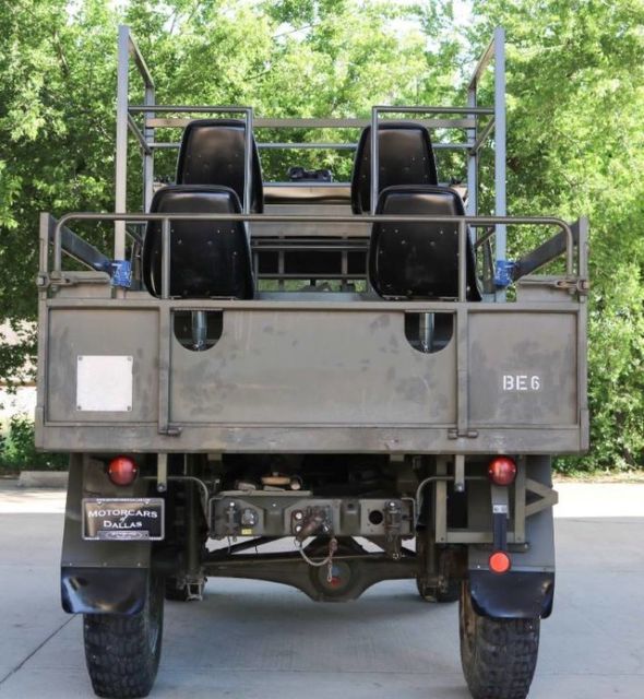 1970 Green Mercedes-Benz Unimog Pickup Truck