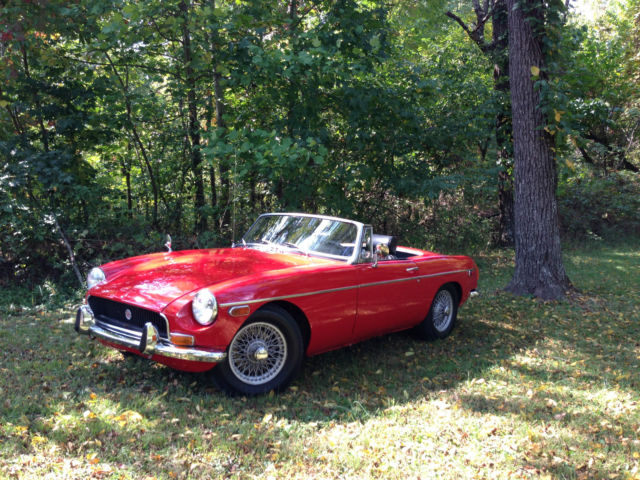 1970 Red MG MGB U/K
