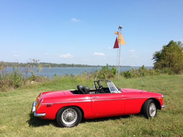 1970 Red MG MGB U/K