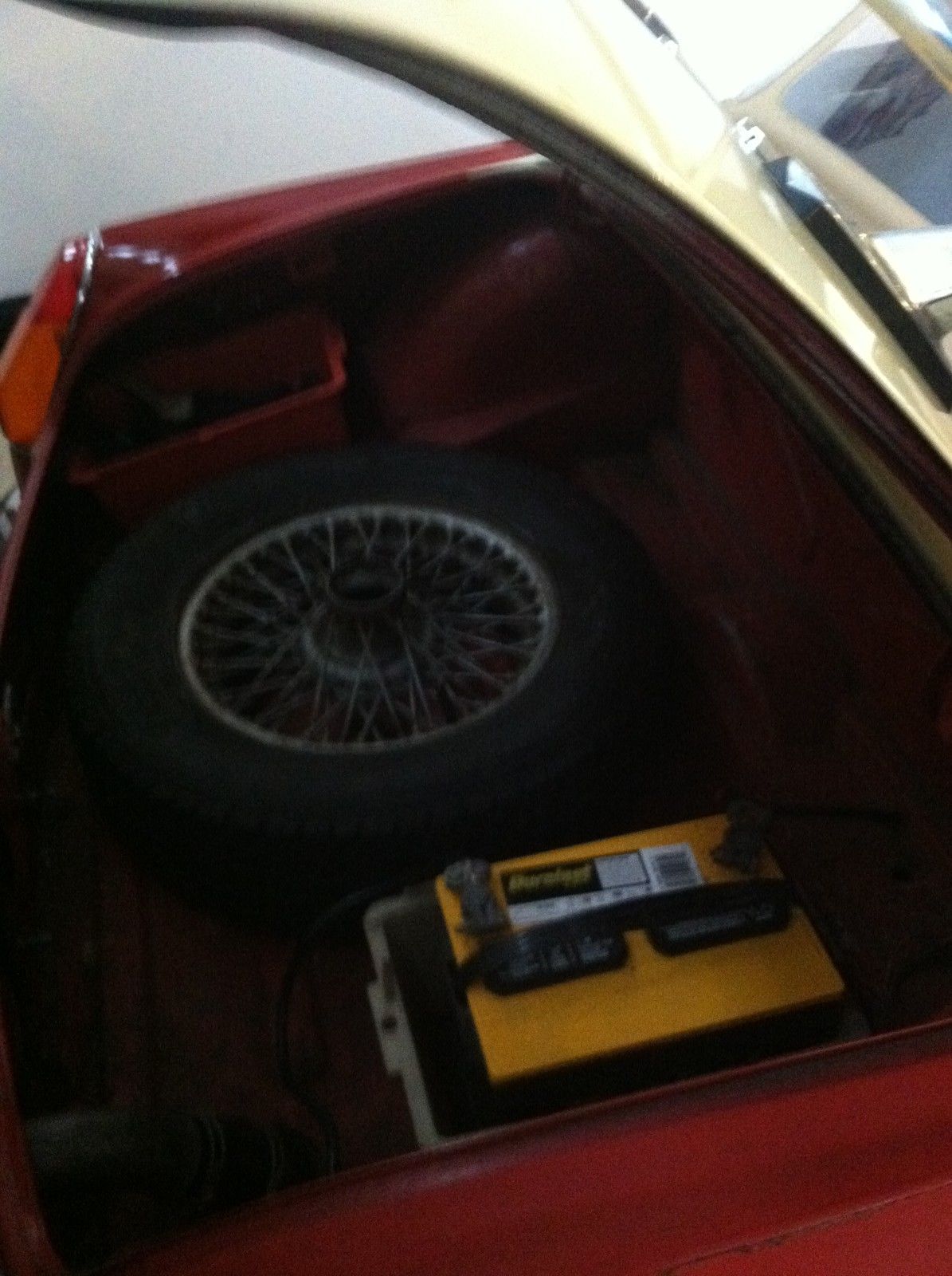 1970 Red MG MGB Convertible