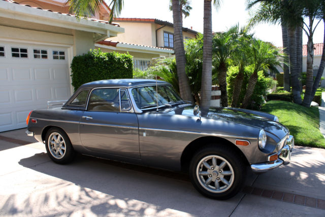 1970 Gunmetal Pearl MG MGB Convertible
