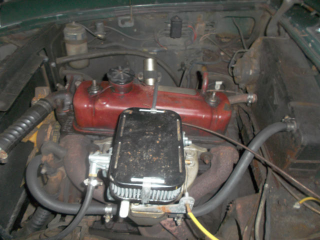 1970 Green MG MGB Coupe