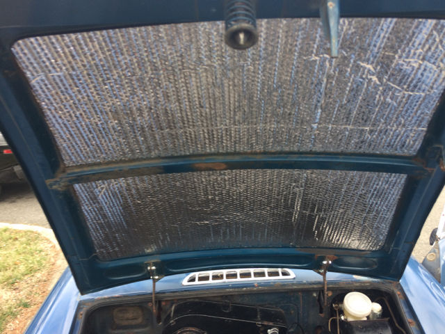 1970 Blue MG MGB Coupe