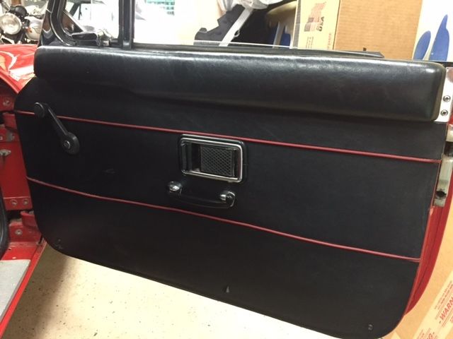 1970 Red MG MGB Fastback