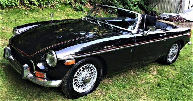 1970 Black MG MGB Roadster