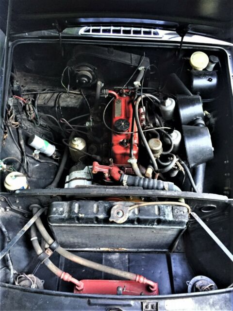 1970 Black MG MGB Roadster