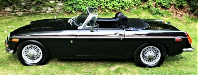 1970 Black MG MGB Roadster