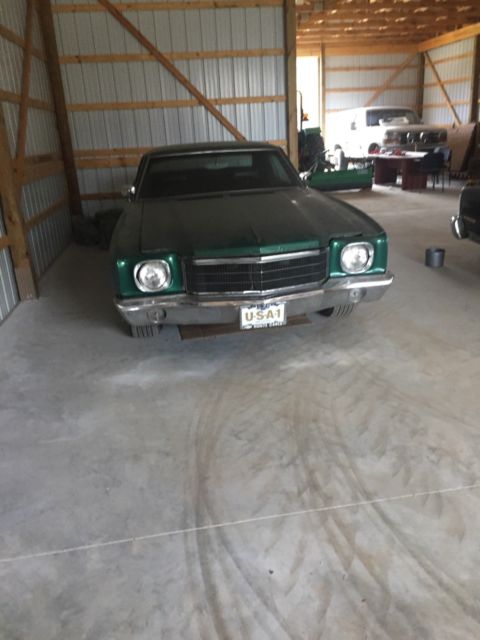 1970 Green Chevrolet Monte Carlo