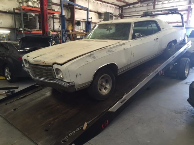 1970 BLACK Chevrolet Monte Carlo COUPE